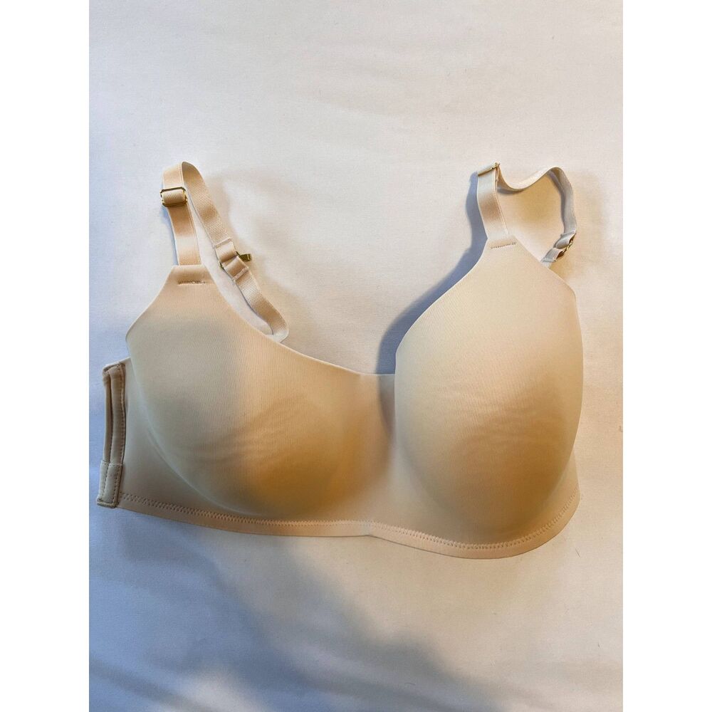 Lively T Shirt Bra  Wireless Full Coverage Beige Nude Bra Size 32C Lined